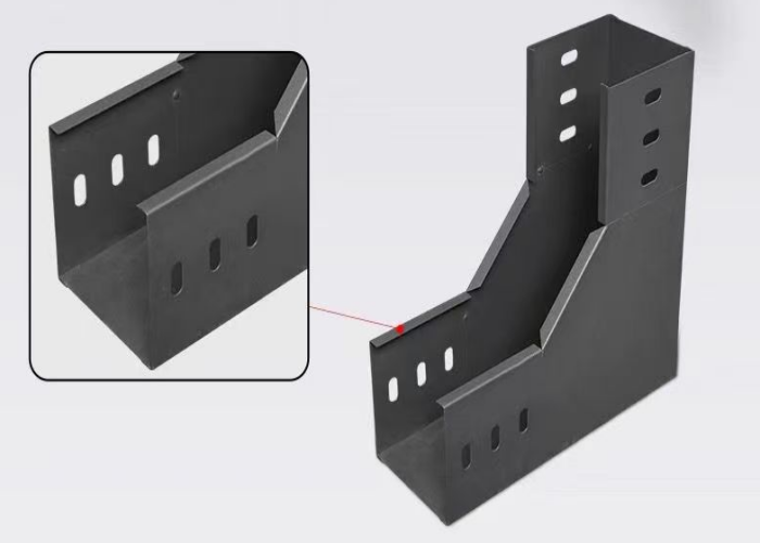 Perforated Type 90 Degree Bend Cable Tray