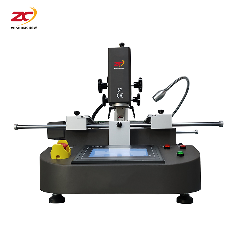 WDS-750 7600W Power BGA Rework Station with ±1°C Temperature Control and HD Optical Alignment for Precision Chip Replacement