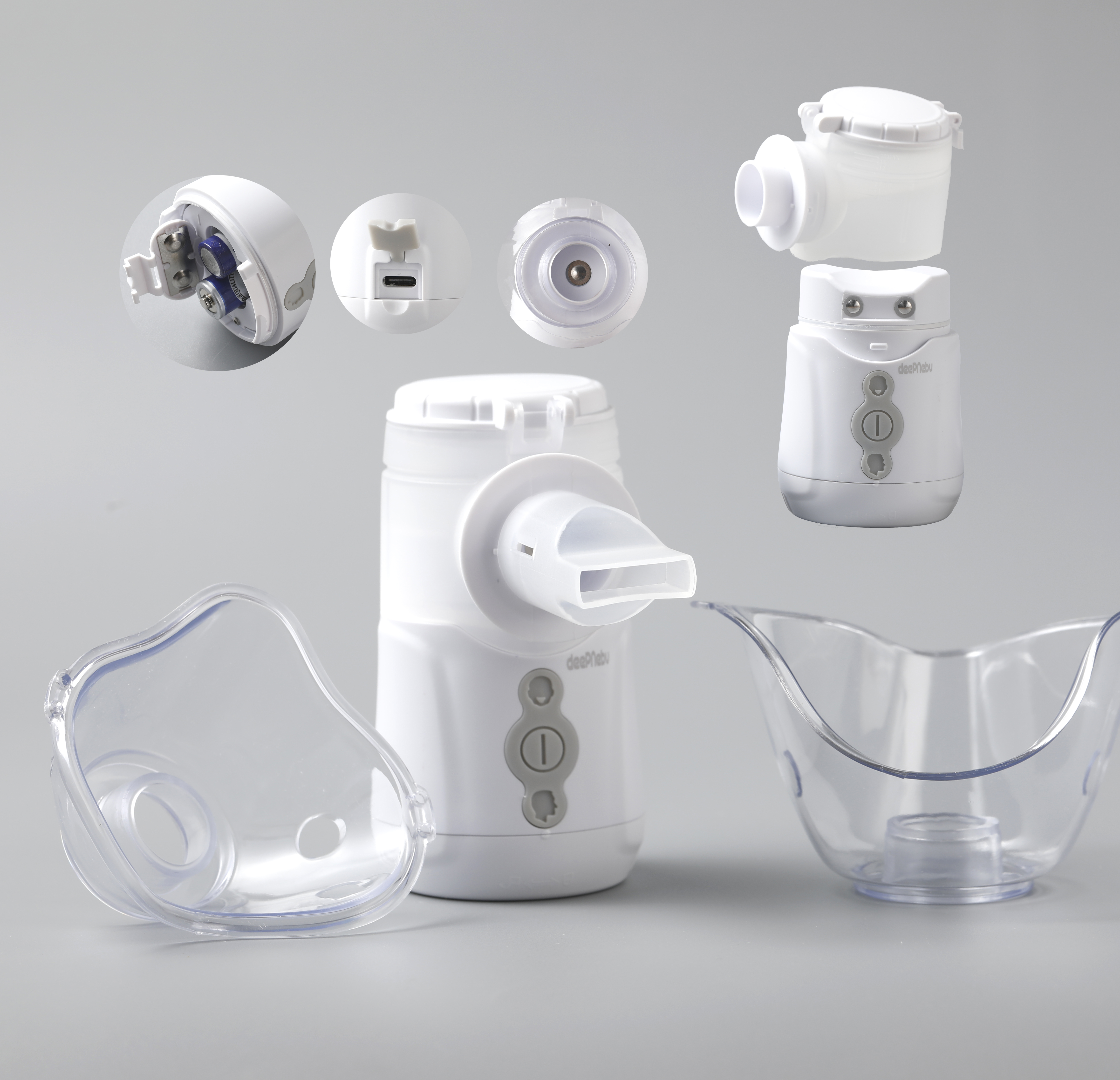 машина Nebuliser машины ингалятора кашля 1.5μm до 4μm для детей младенцев взрослых