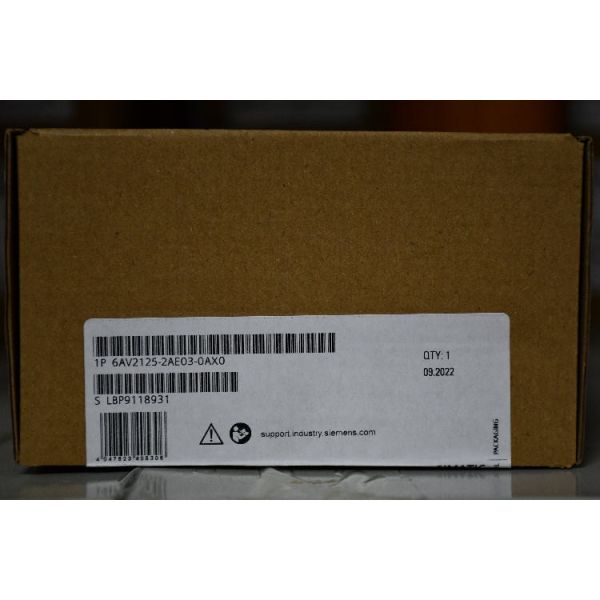 Siemens TP1200 Series Touch-Screen HMI Display - 12.1 in, TFT Display