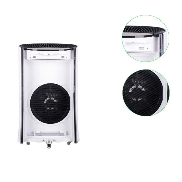 660m3/h UV Hepa Air Purifier 385 CFM 66dB DC Motor 6 Fan Speeds