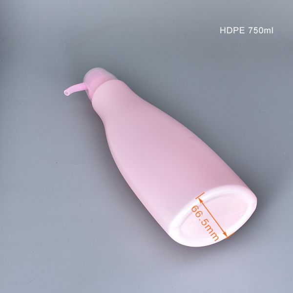 Kitchen Cleaner Liquid Pump Bottle 750ml Pump Dispenser Bottle With Screen Printing