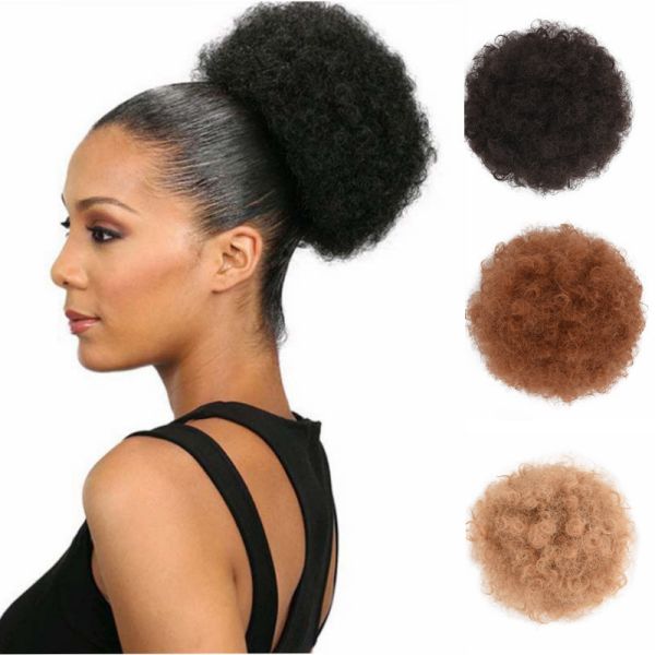 Donut Chignon Hair Pieces Durable Synthetic Hair Chignon for Elegant and