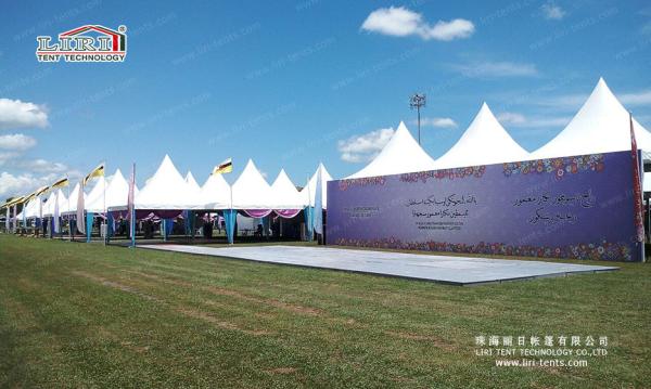 Aluminum & PVC Modular Tent For restaurant , Waterproof Canopy Tent