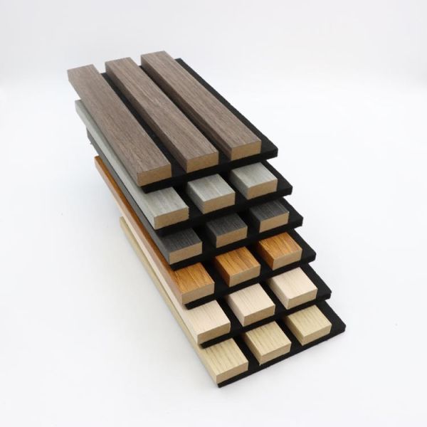 Звукоизоляция поглощает панели стены предкрылка доски любимца Мдф акустические деревянные