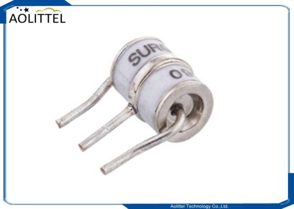 2046 2048 3 Electrode Heavy Duty Radial Ceramic Gas Discharge Tube 8x10mm 350V 20KA