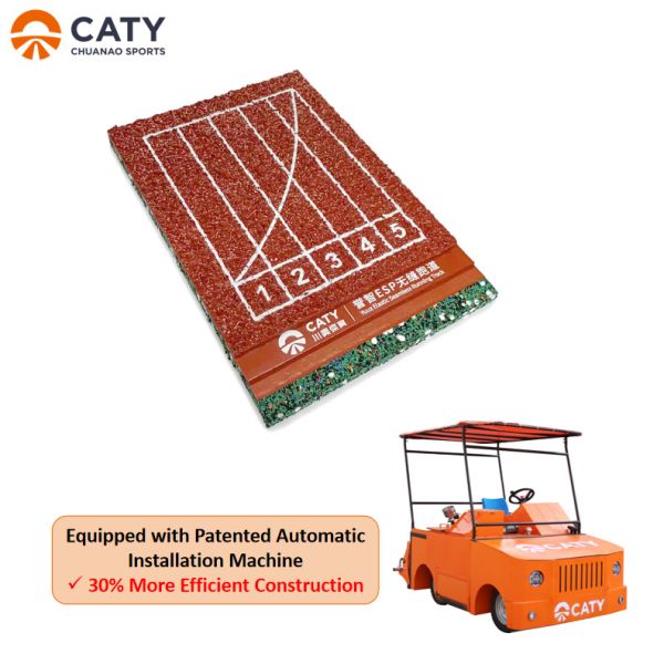 IAAF Certificated ProTrack ASTM Oval Competition Running Track - Automatic Installation