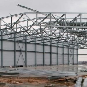 Industrial Commercial Prefabricated Steel Structure Anti Corrosion Steel Frame Buildings