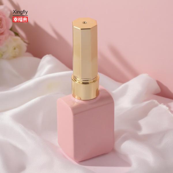 Vernis à ongles UV 10 ml LOGO personnalisé Emballage cosmétique Vernis gel Bouteille en verre pour vernis à ongles
