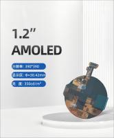Écran AMOLED rond de 1,2 pouce, interface MIPI 390*390, 24 broches, pour appareils portables intelligents