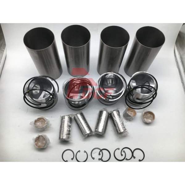 4D102 Engine Cylinder Piston Liner Kit for Komatsu Excavator PC60 - 7