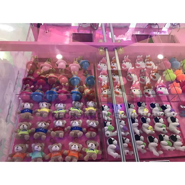 Multi-language Coin Operated Simulator Toy Claw Machine for Supermarket