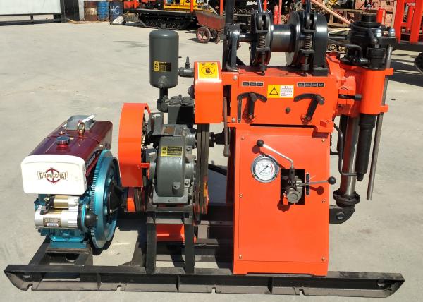 Geological Water Well Drilling Rig Machine 120-180 Meters Depth 22 HP