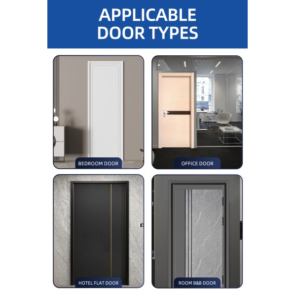 YAGU Wholesale Price High Quality Mobile Application Durable Granular Digital Button Swipe Card Password Door Lock