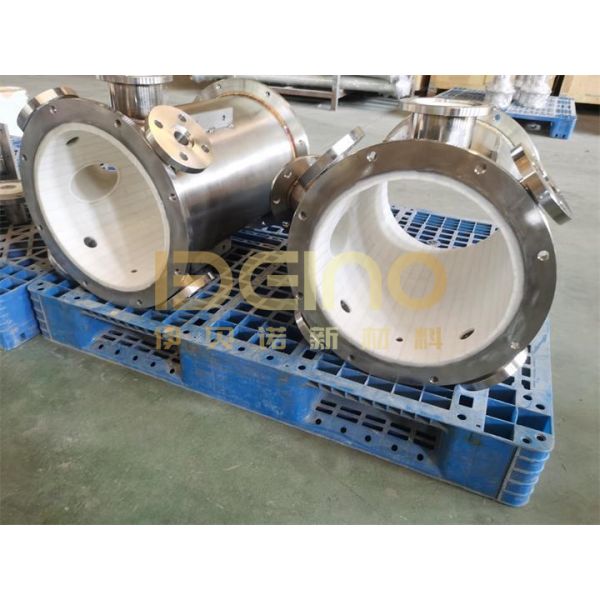 Ceramic Lined Composite Steel Pipe | For Slurry / Ash / Coal Powder Long Distance Conveying