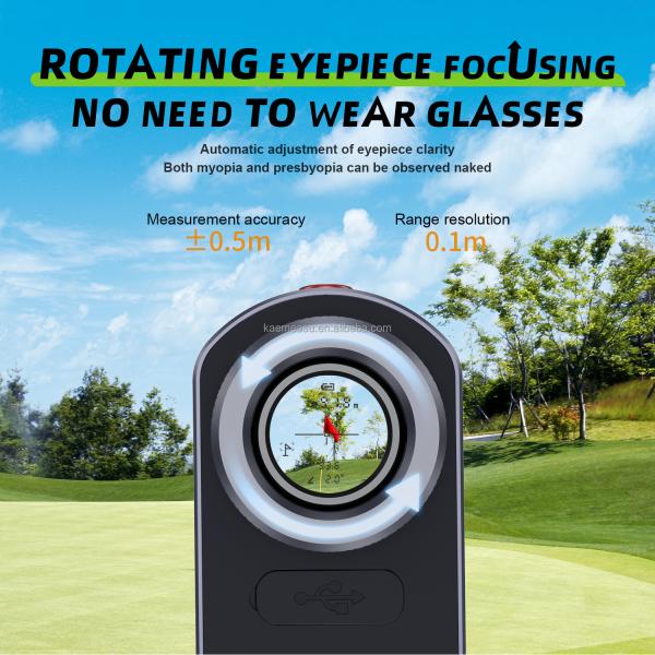 800m Gray Golf Rangefinder Outdoor Sports  Laser Meter Rangefinder Laser Screen Golf LCD Display