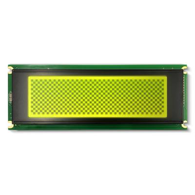 5Affichage de matrice en points de 0,4 pouces, interface de port parallèle 22 broches, STN/mode jaune-vert/bleu Trois modes d'affichage Conducteur IC LC7981 Résolution: 240*64 Luminosité: 350 Avec carte PCB