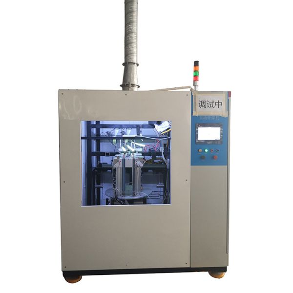 自動炎のろう付け機械を回す100sets/h