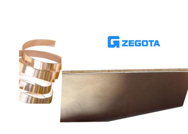 Low Resistivity Nickel Clad Copper Sheet , Nickel Clad Copper Plate