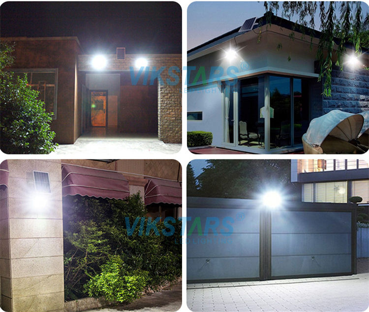 Прожектор IP66 100w 200w 300w алюминиевой руки солнечный для освещения сада