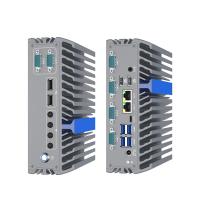 PC industriel intégré N100 6 Com 2.5 Gb Ethernet Ordinateur industriel sans ventilateur