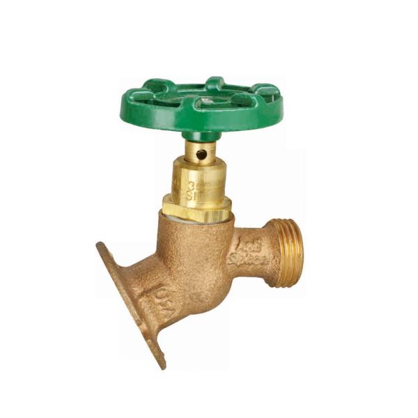 Water 3/4 Hose Bibcock , ANSI Round Head Bronze Water Tap