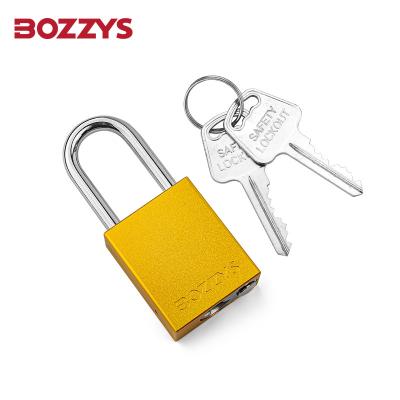 Safety Aluminum Padlocks Shackle Corrosion Resistance With Hardened Steel Shackle