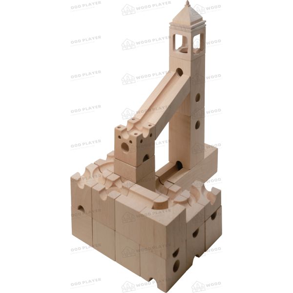blocs constitutifs de voie de course du marbre 33pcs pour la formation