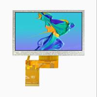 40 Pin 480*RGB*272 TFT Transmissor RGB 24 bits Interface 500 Brilhante 4,3 polegadas LCD