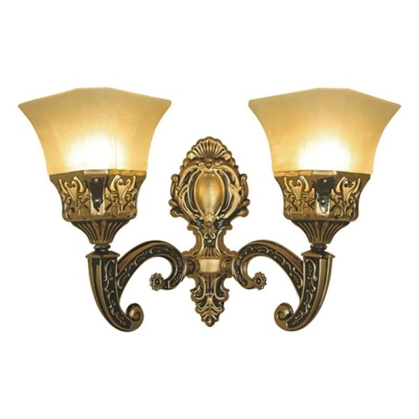 Metal Bar Corridor Lighting Led Retro European glass Wall Lamp(WH-VR-146)