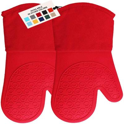 Skidproof Oven Mitts Pot Holder, luvas impermeáveis da cozinha e potholders