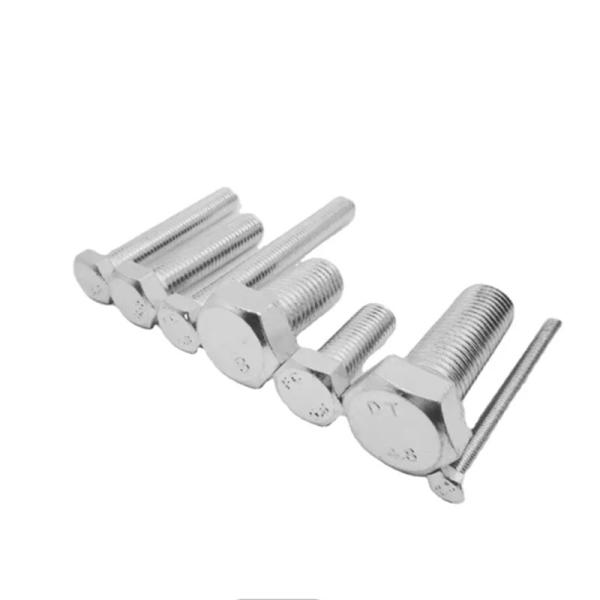 Hex Bolt Stainless Steel Galvanized Nut Screw Washer DIN931 DIN933 Metric