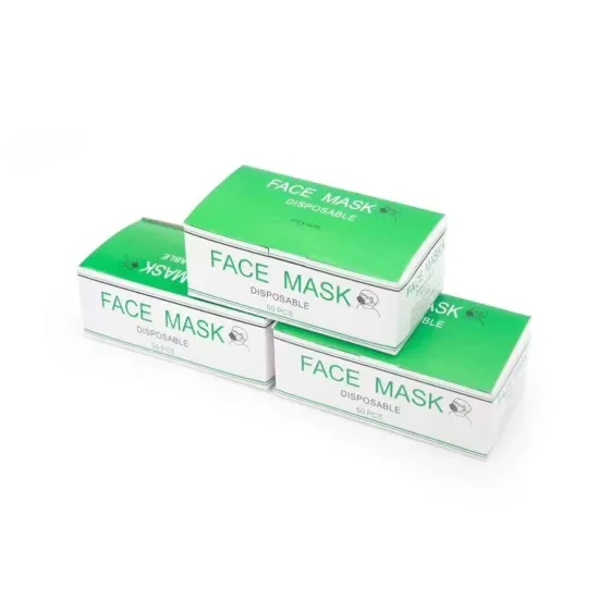 Three Layers Medical Protective Mask , Blue Disposable Medical Face Mask