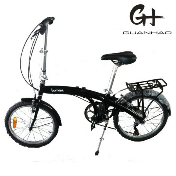 Foldable 20 Aluminum Frame 7 Speeds Bicycle for Girls and Children Load Capacity 75kg