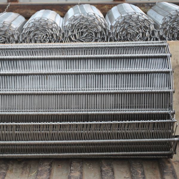 Inconel 625 Nickel Alloy Eye Link Wire Mesh Conveyor Belt 980°C for Meat Processing Heavy Duty Custom