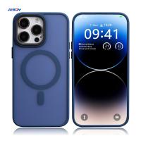 Capa magnética de amortiguador TPU suave, a prueba de choques para el iPhone 16 15 14 Pro Max