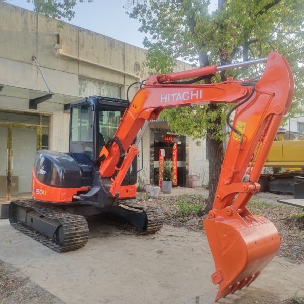 Used ZX50U Hitachi Excavator Hydraulic Digger from Japan