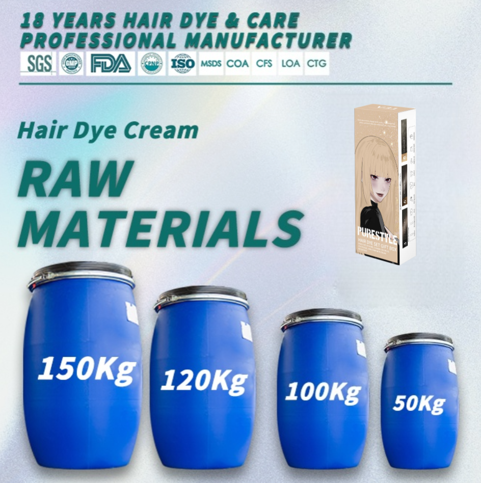 Low Ammonia Herbal Household Hair Dye Color Processing Developer For Salon OEM Hair Dye Factory Wholesale