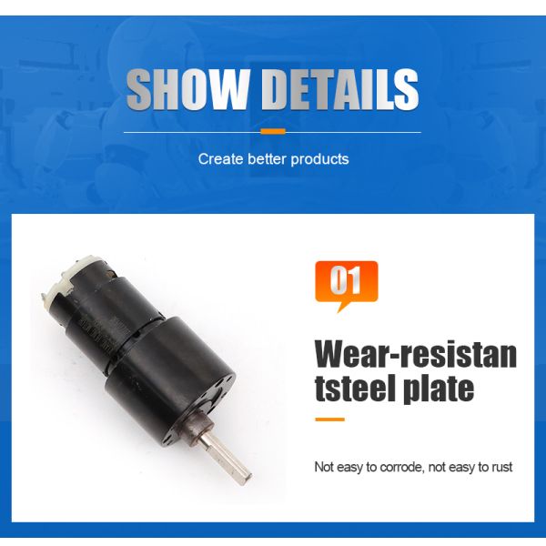 Wholesale 37mm Electric Gearbox385Motor Low Noise for Home Appliance Power Tool High Torque Motor