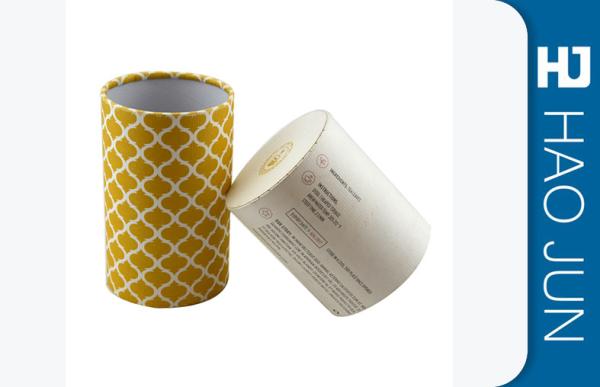 Fashionable Thick Cardboard Wrapping Paper Tubes With Silk Printing