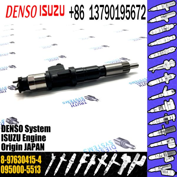 Горячий инжектор топлива коллектора системы впрыска топлива инжектора топлива надувательства 095000-5513 0950005513 8-97630415-4