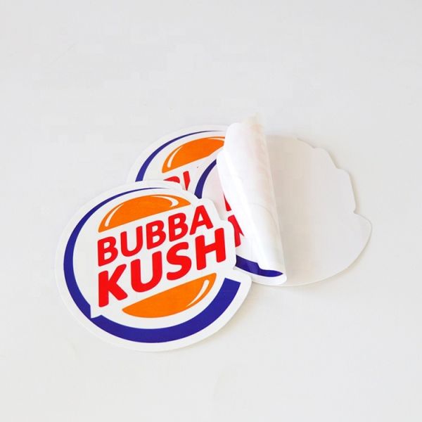 High Quality Printed Custom Logo Reusable Waterproof Die Cut Vinyl Label Custom Sticker Die Cut Acrylic