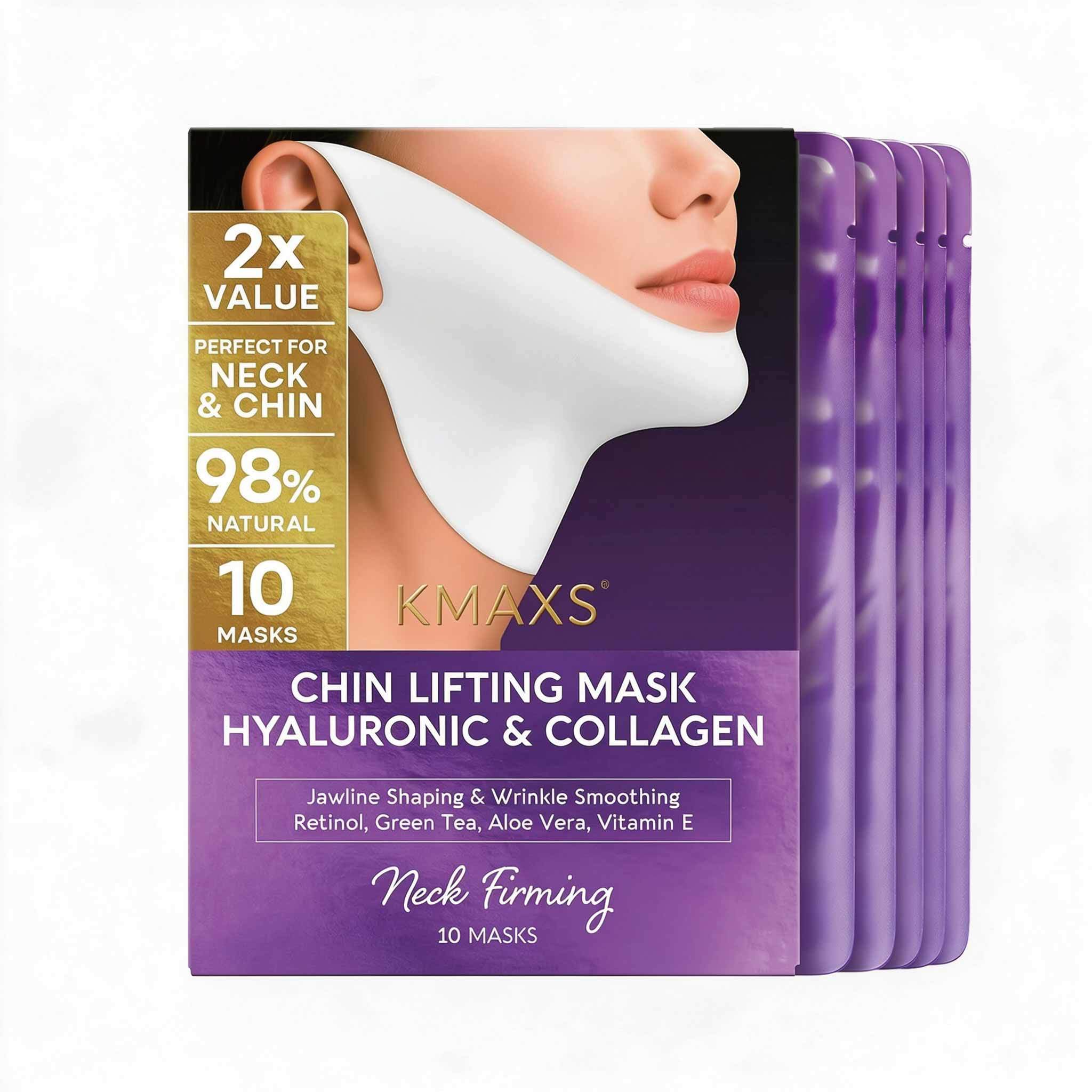 Hyaluronic Acid Collagen V-Line Chin Lifting Mask Double Chin Reduction Patch