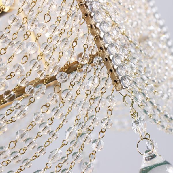 Rustic cottage crystal chandelier indoor home Lighting (WH-CI-83)