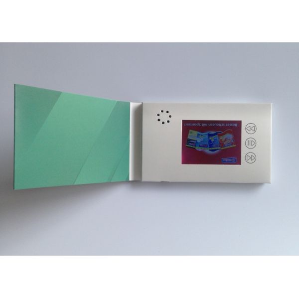 Name Card Type Digital Video Greeting Card Promotional 2.4" For Invitation