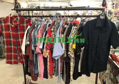 Fashionable Second Hand Mens Short Sleeve Shirts American Style With All Size