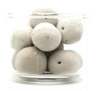 Esfera cerâmica de óxido de alumínio branca porosa Esfera inerte na indústria do petróleo