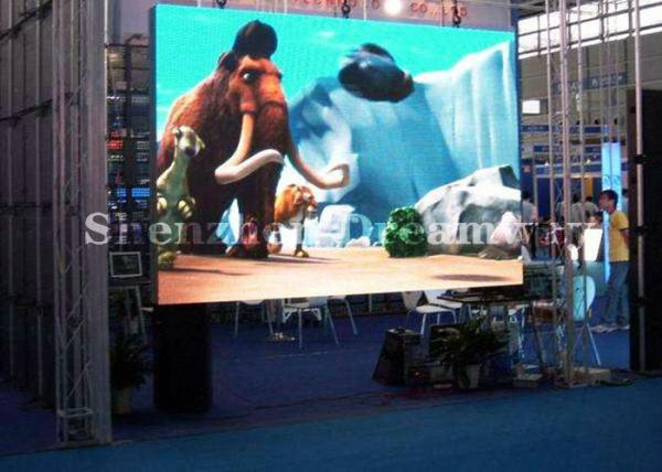Stage Background Indoor LED Screen Rental SMD2121 84 * 84 Dots Module Resolution