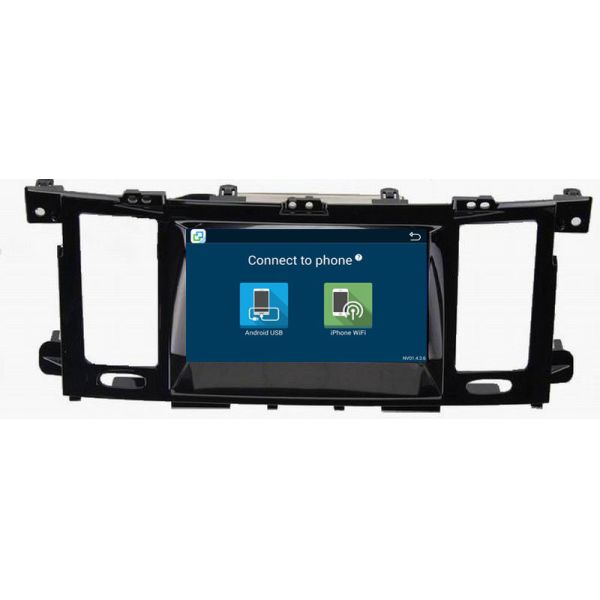 Ouchuangbo car dvd audio stereo android 8.1 for Nissan Patrol 2015 support gps navigation BT wifi