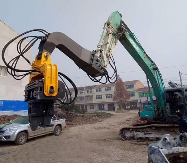 Motorista hidráulico Hammer For de Static Sheet Pile da máquina escavadora 35-50 toneladas